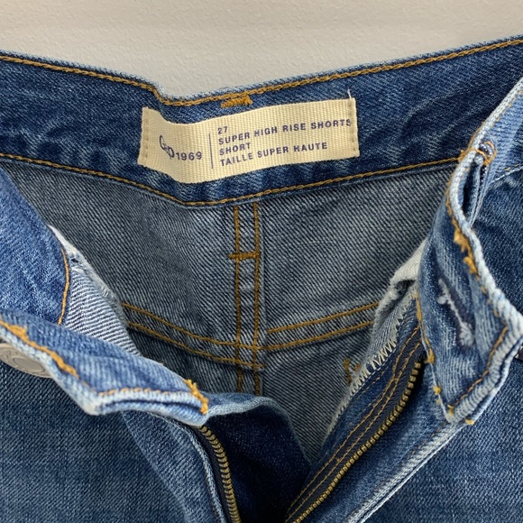 GAP High-Rise Shorts Size 27 - Picture 4 of 4